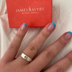 James Avery Small Crosslet Ring